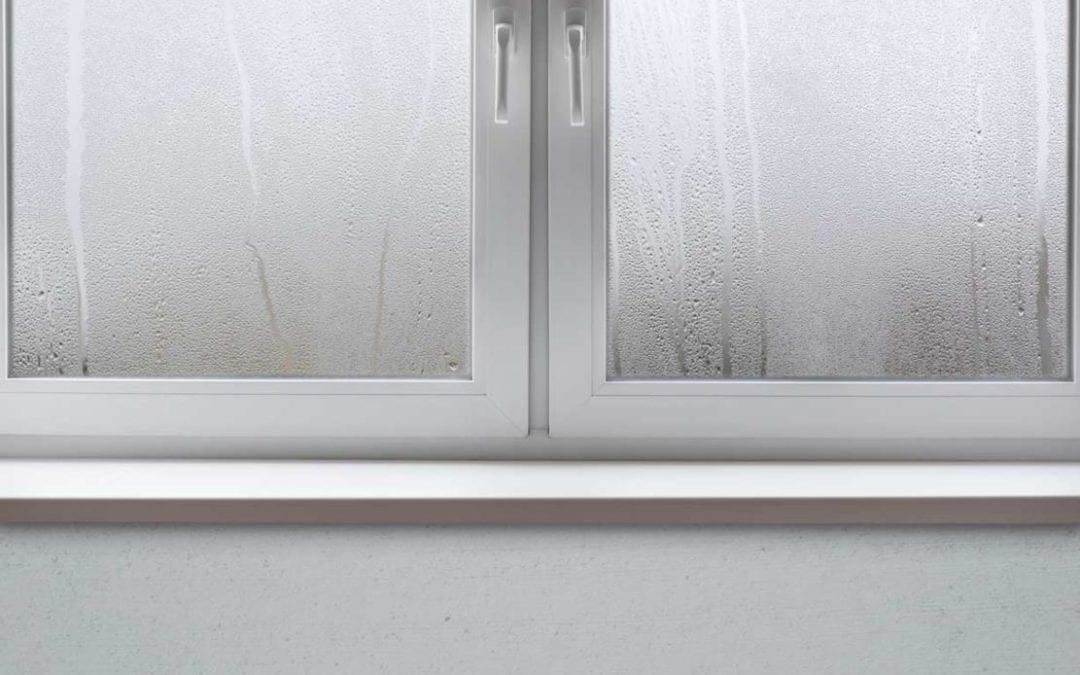 What can I do about condensation between different panes on double glazing