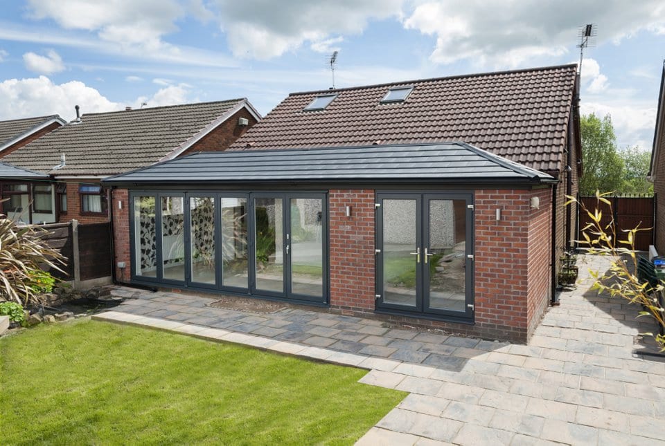 Replacement Conservatory roof on a Stamford home Replacement Conservatory roof on a Stamford home
